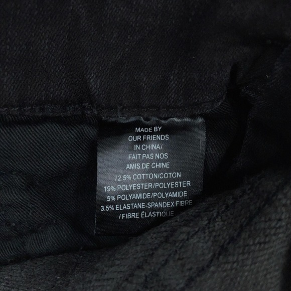 Dovetail Workwear Overalls Womens 10 Black Freshley Cosy Lined Bib 30" Inseam - Picture 11 of 12